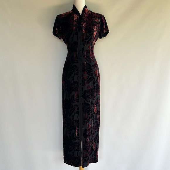 Jones New York Dresses Vintage Jones New York Silk And Velvet